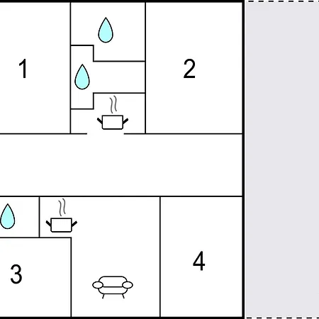 Lovely In With Kitchen Kampor